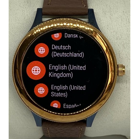 Fossil Gen 3 Authentic Genuine Smart Watch Custom Band FTW5002 DC769